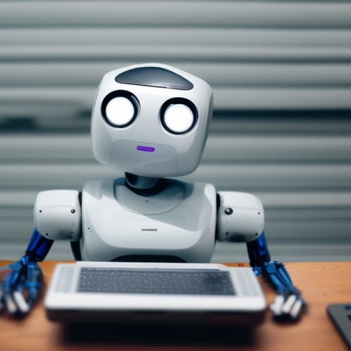 Robot searching the web